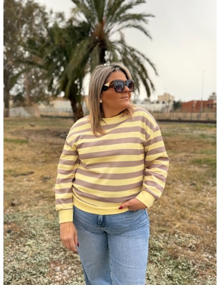 Sudadera Rayas Tirea
